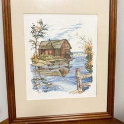 Lake House Cross Stitch 