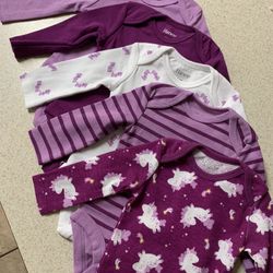 Brand New Baby Onesies. Set Of 5