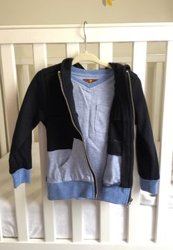 Seven brand (2 piece set) t shirt and jacket size 2T