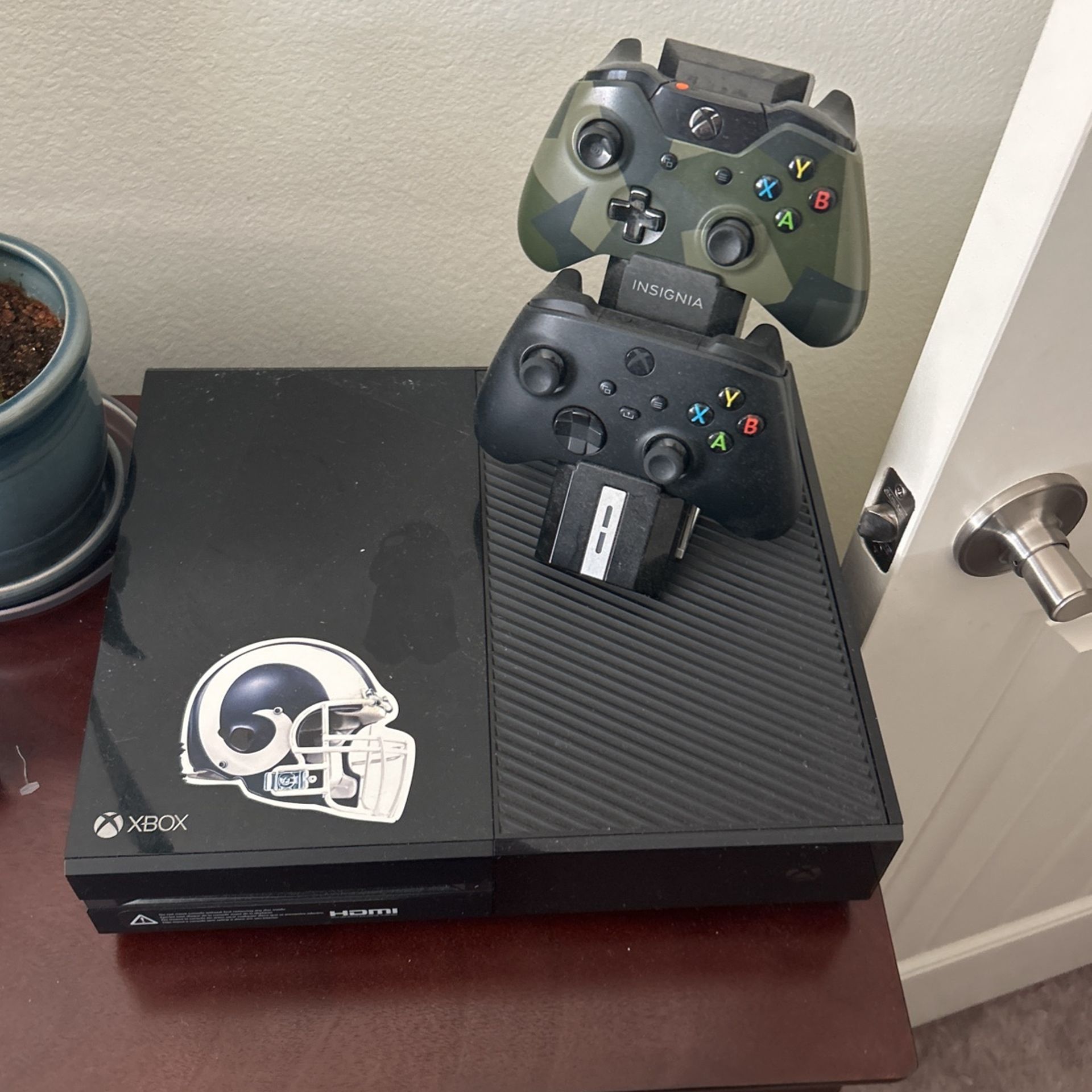 Xbox One With Two Rechargeable Controllers(Willing To Negotiate)
