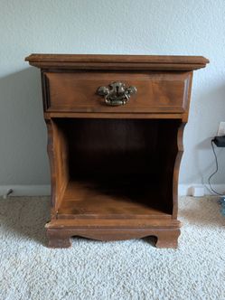 Solid Wood Nightstand