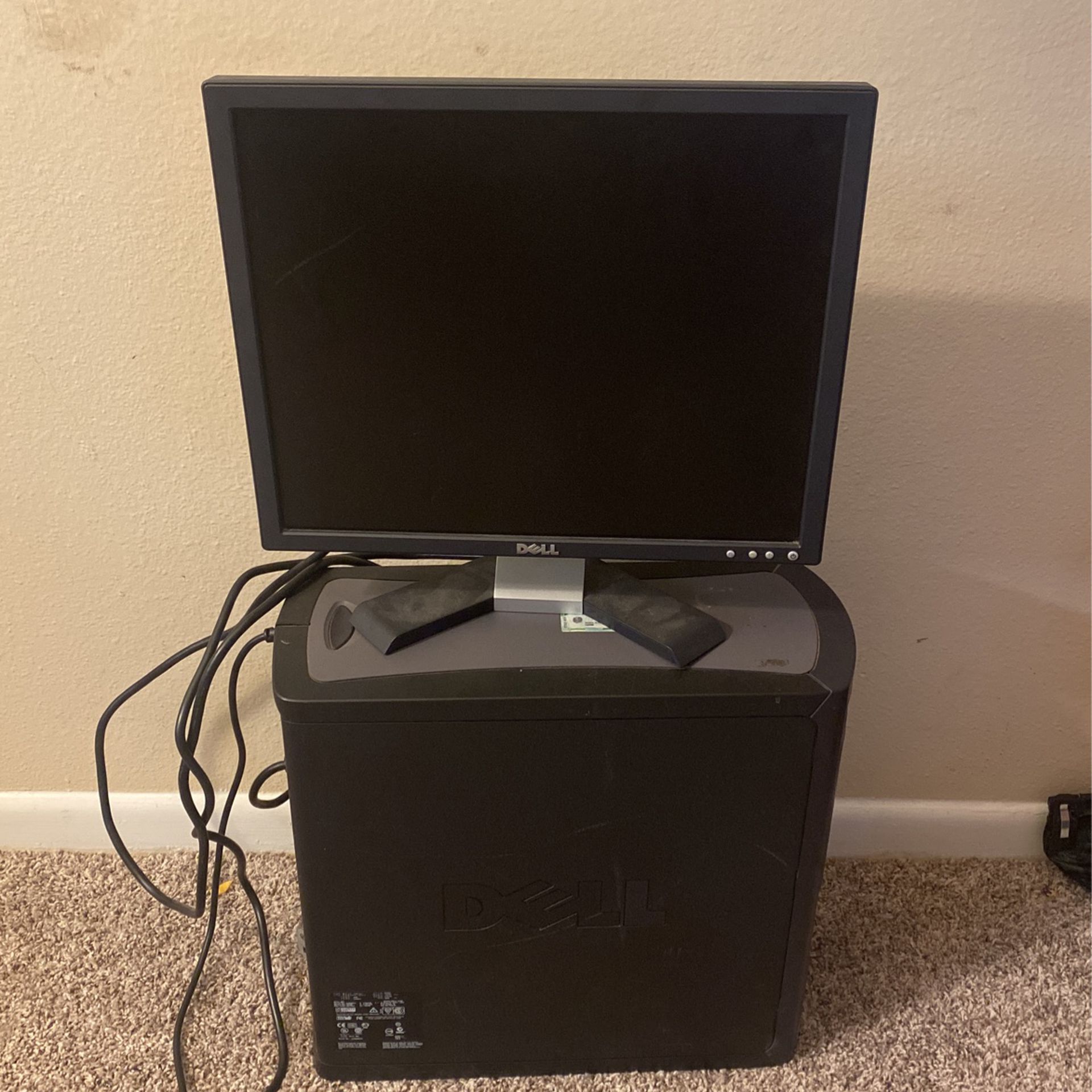 Dell Monitor And Modem 