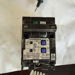 Siemens AFCI dual Breaker