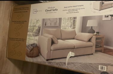 Mainstays Modular Cloud Sofa 2-Seat