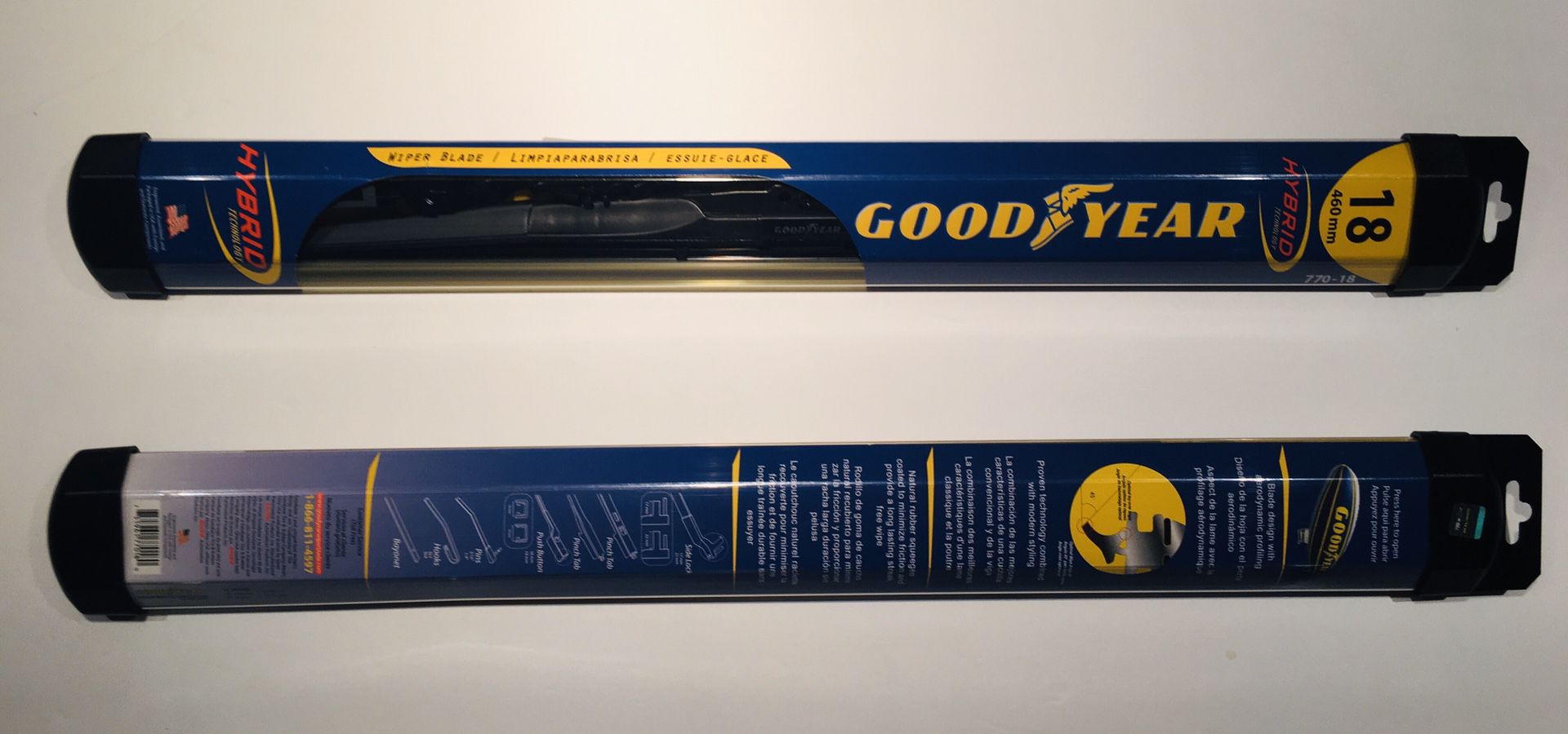 18” Goodyear Windshield Wiper Blades (2)