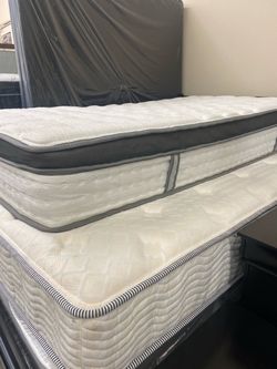 Twin Hybrid Pillow Top Mattress with cooling gel 10” NEW