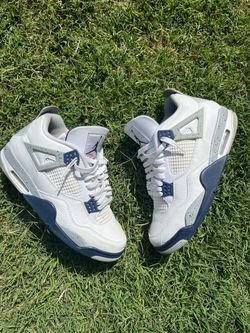 Air Jordan 4 Retro White Midnight Navy