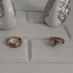 14k Gold Wedding Rings