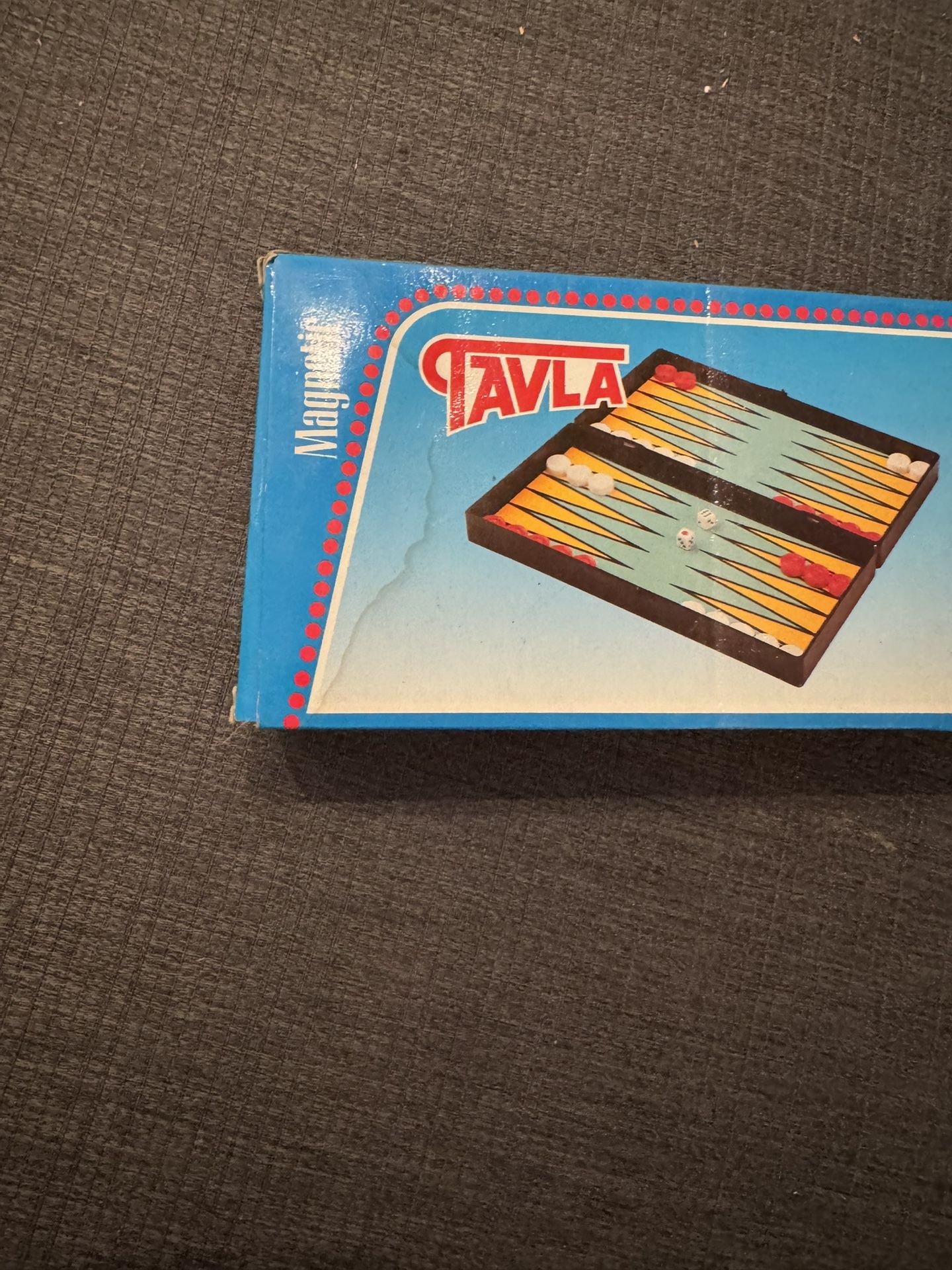 Magnetic Travel Backgammon And Chess Set. New