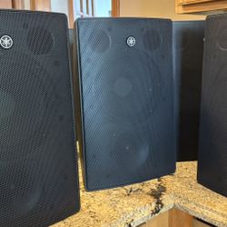 4x Yamaha VXS10S subwoofers 10x Yamaha VXS8 speakers  1x Yamaha XMV8280 Power Amplifier  1x Yamaha MTX3 Matrix Processor.  Associated wall controls   