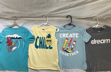 4 Boys, shirt, size 5T