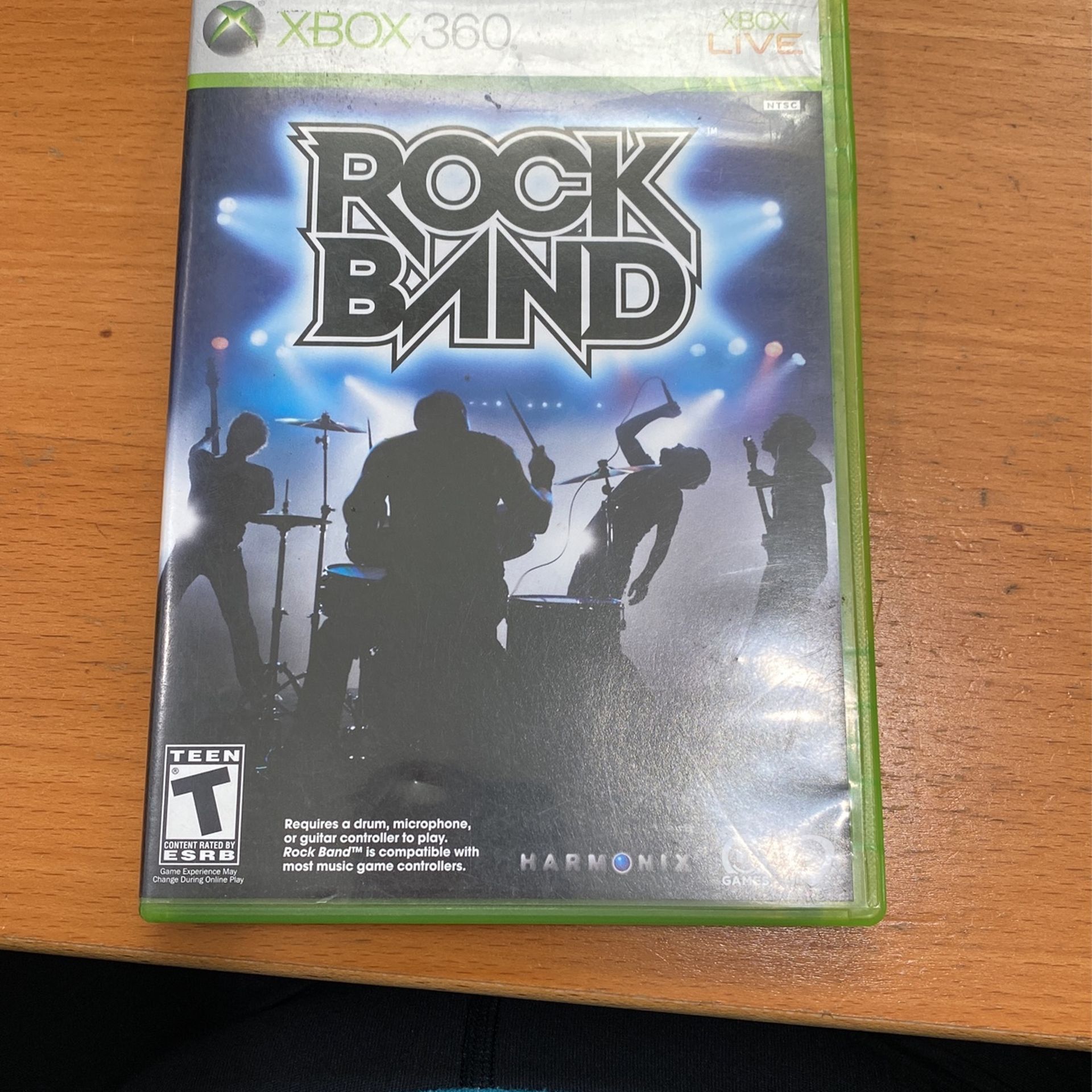 Rock Band Video Game For Xbox 360