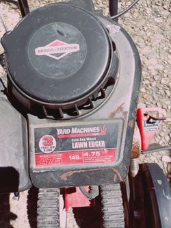 Yard Machines Lawn Edger Gas