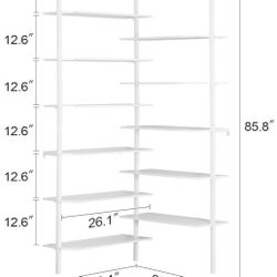 6- Tier Corner Ladder Shelf