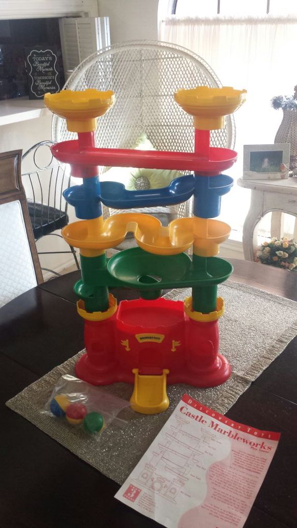 Discovery Toys Castle Marbleworks Play Tower Large Marble Ball Run