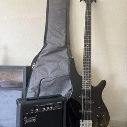 Glarry Electric Bass Whit Amplifier