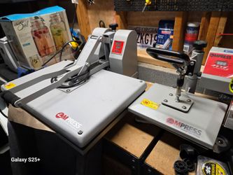 TWO MPRESS HEAT PRESS