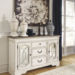 Ashley Furniture Realyn Dining Server / Buffet Cabinet
