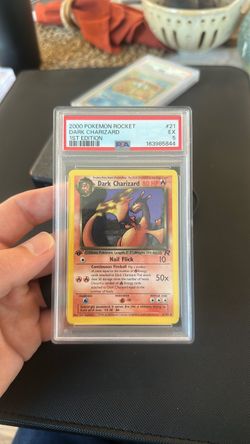 PSA 5 Dark Charizard 1st Edition Pokemon Rocket 2000