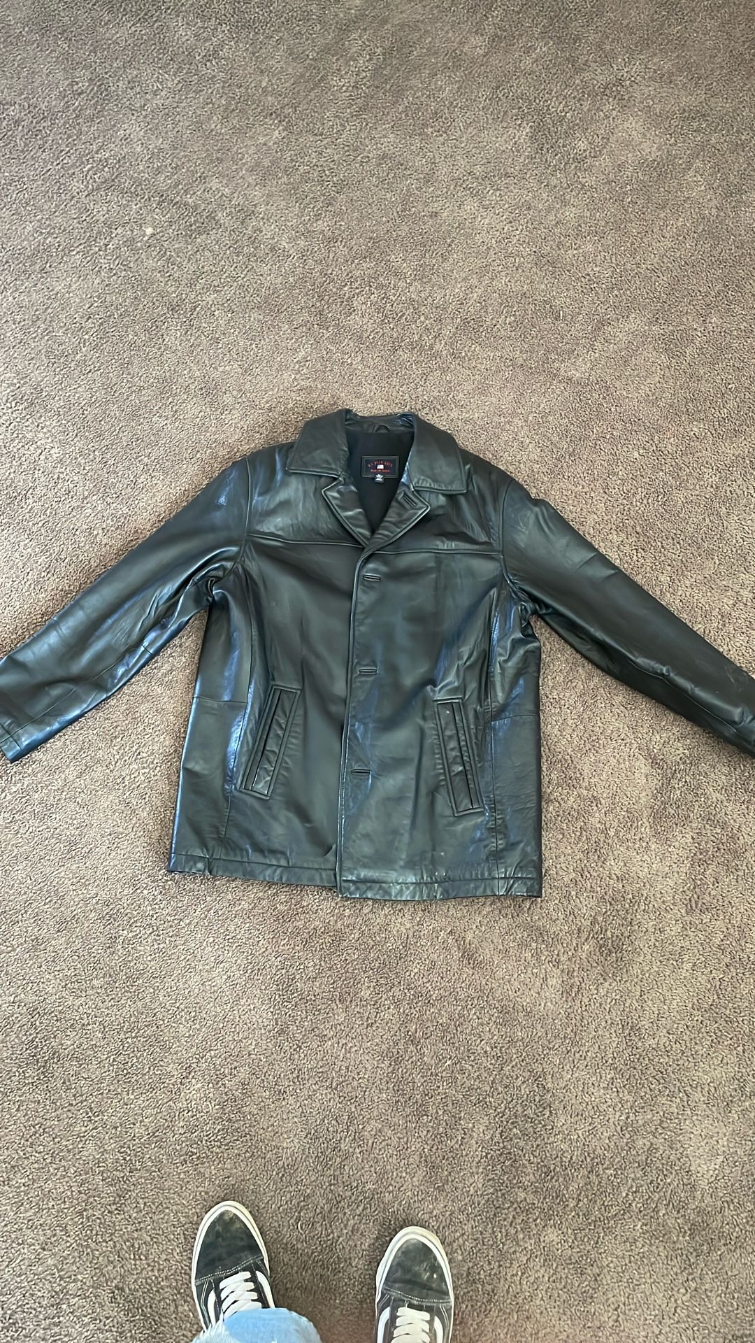 Large Polo Leather Jacket