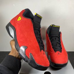 Size 10.5- Jordan 14 Ferrari - OG ALL