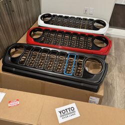 Jeep Wrangler and Gladiator 2024 Grilles 