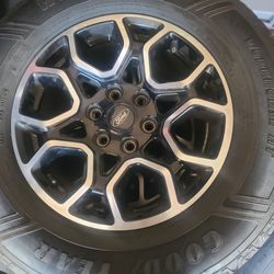 Ford OEM Alloy Wheel with Goodyear Tire