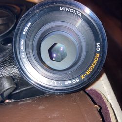 MINOLTA MD ROKKOR X  50mm1:1.7