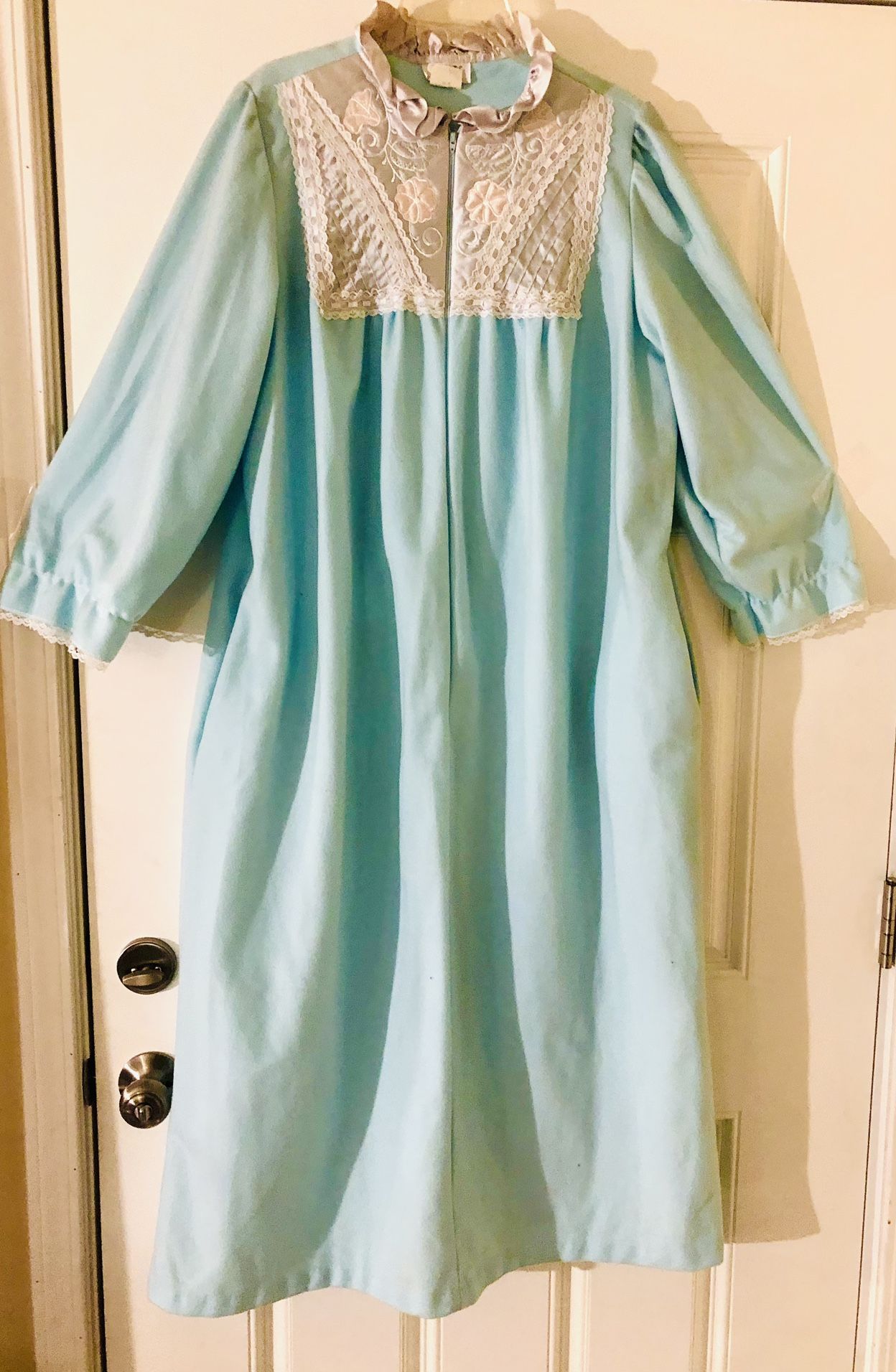 Vintage Sears Full Length Winter Nightgown