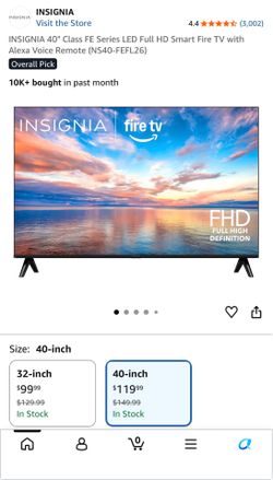Insignia 40 inch tv