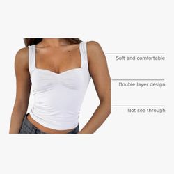 Women’s ForeFair Sleeveless Crop Top (Size SM)