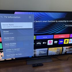 LG OLED65C2PUA 65” C2 OLED evo 4K Smart TV – 120Hz / HDMI 2.1 / Gaming TV