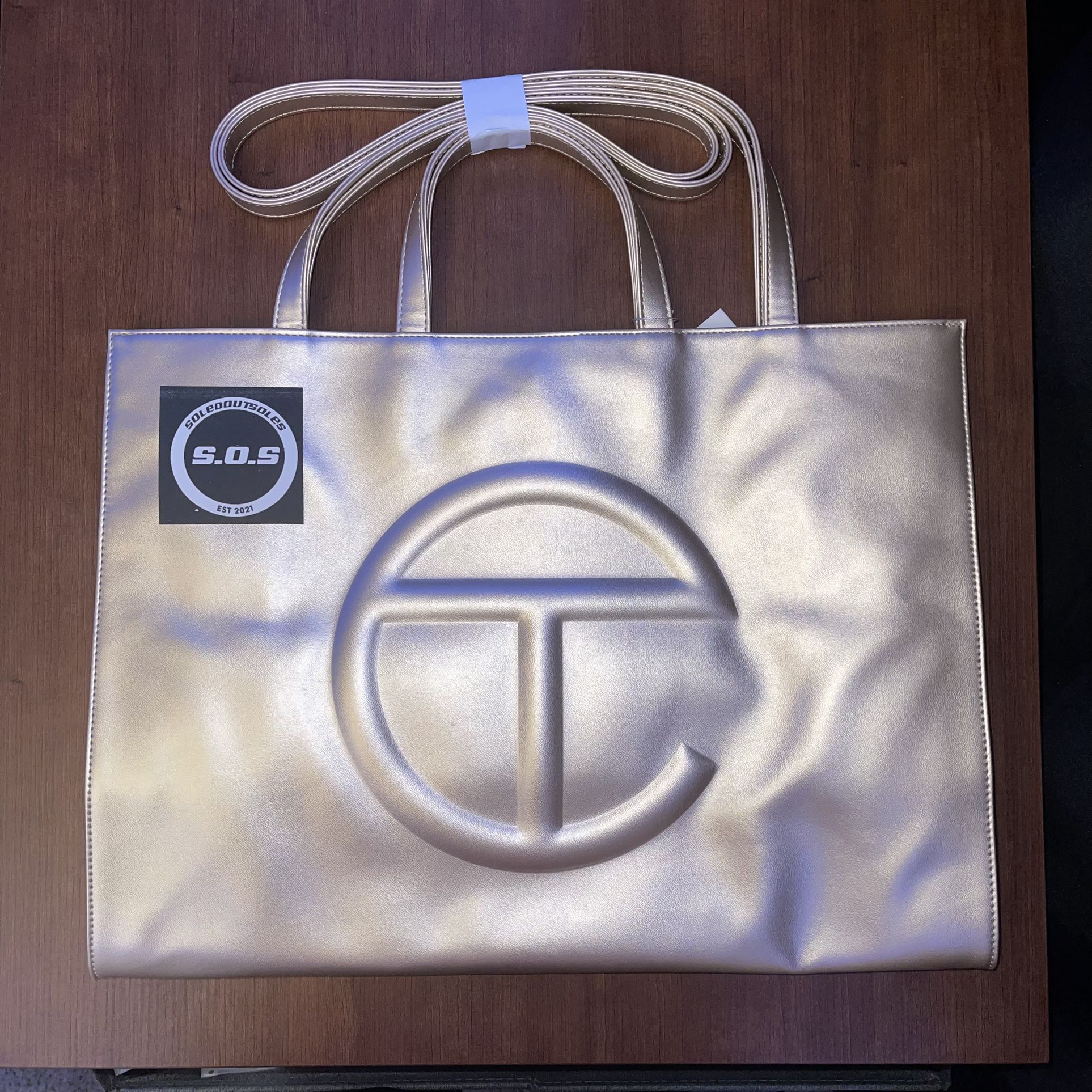 Telfar Large Shopping Bag ‘Gold’ - BRAND NEW