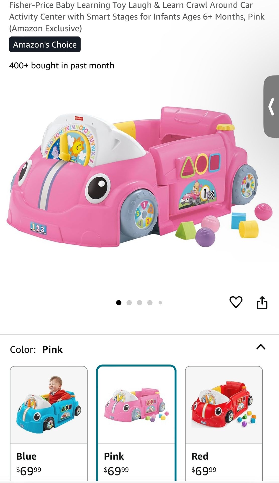 Fisher Price Crawl Around Car
