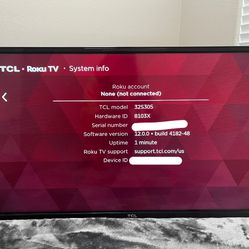 TCL 32-Inch 720p Roku Smart LED TV