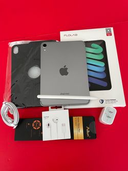 Apple Ipad Mini 7th Generation (Newest A17 pro ) 128GB WiFi + cellular (5G Unlocked) with pen, case & Accessories (