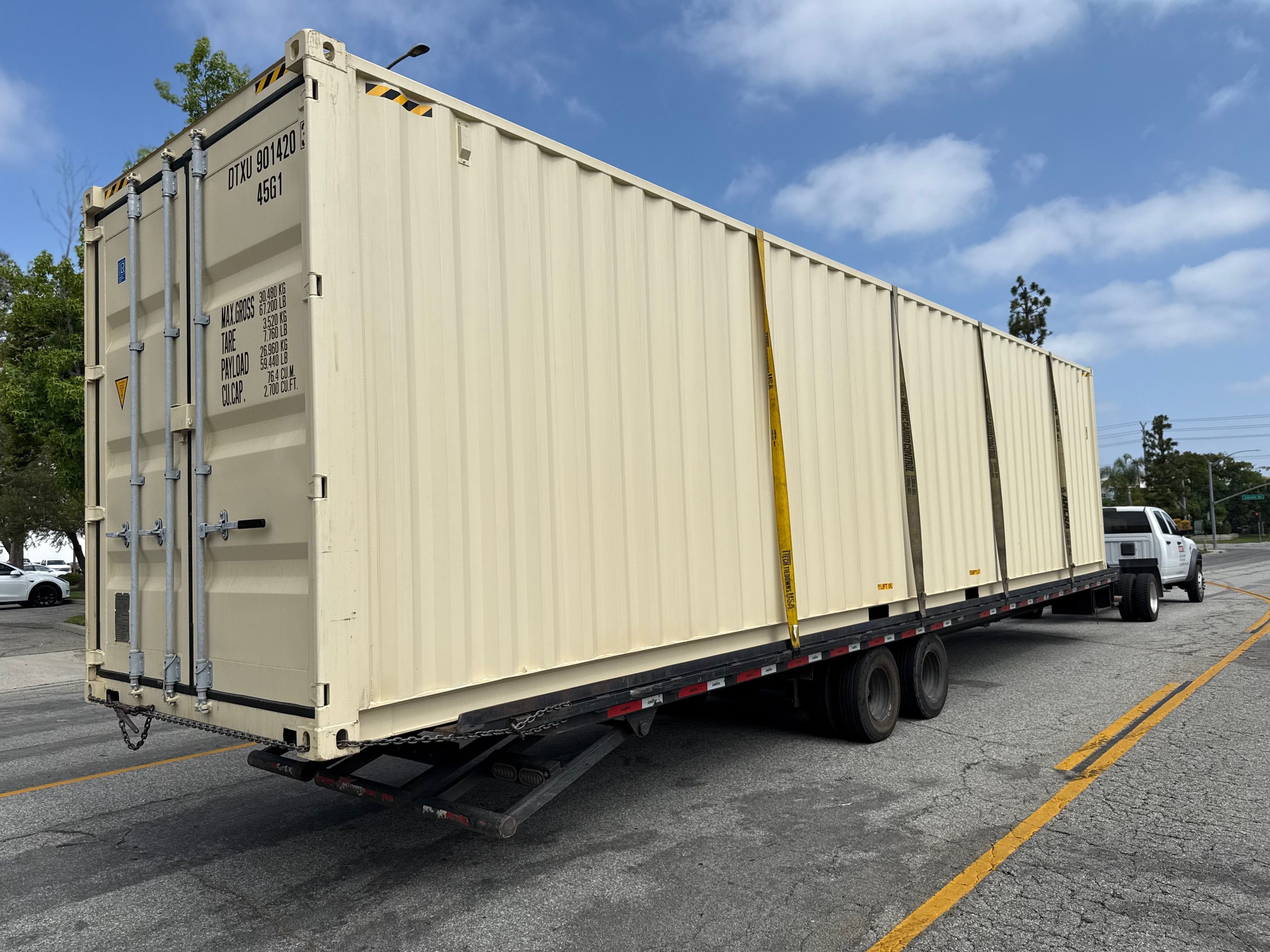 40ft highcube one trip container (new)