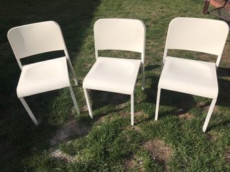 3 heavy duty chairs
