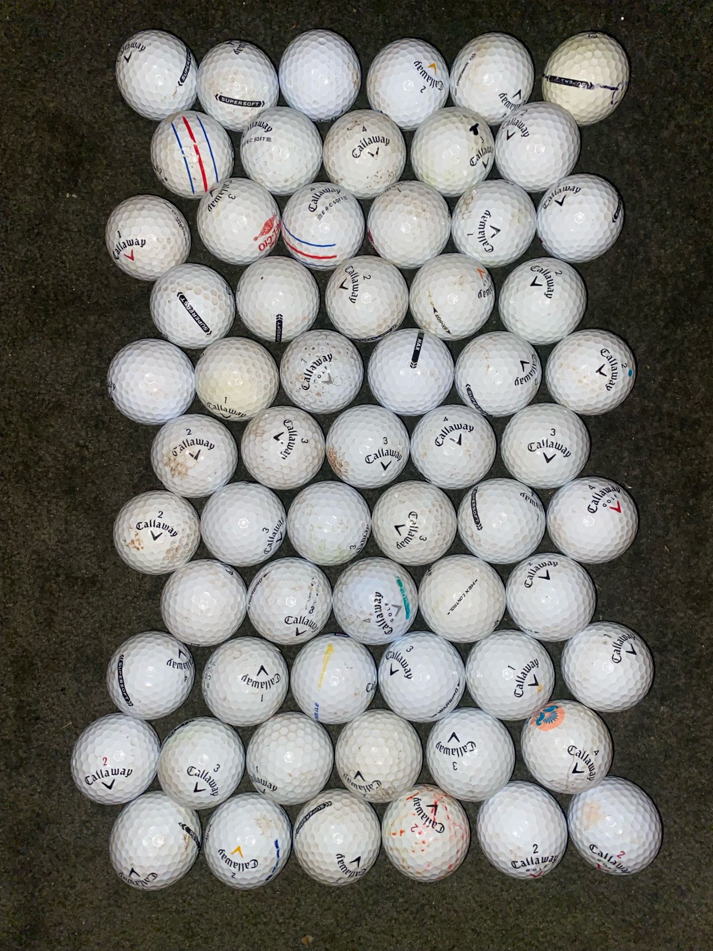 63 Callaway Golf Balls