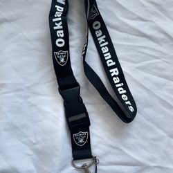 New Raiders Lanyard $5