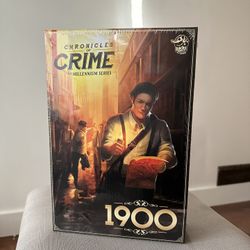 Chronicles Of Crime 1900 - Brand New Board Game
