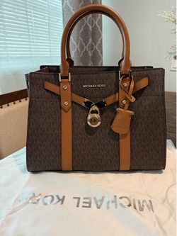 Michael Kors Signature Logo Satchel Handbag