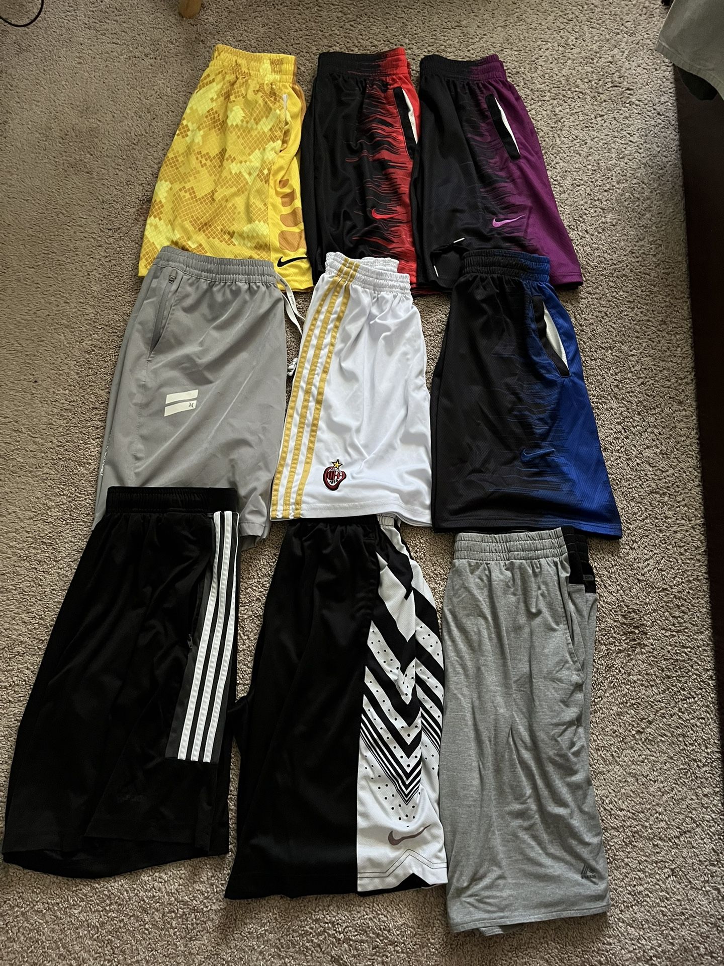 Lot Of Short(see Description For Sizes And Prices)