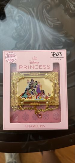 Disney Princess D23 2026 Enamel Pin Signature Edition