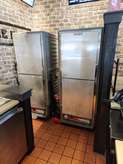 2 Heated Holding and Proofing Cabinet with Solid Dutch Door