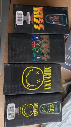 Nirvana and KISS coffee mug