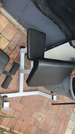 Preacher bench
