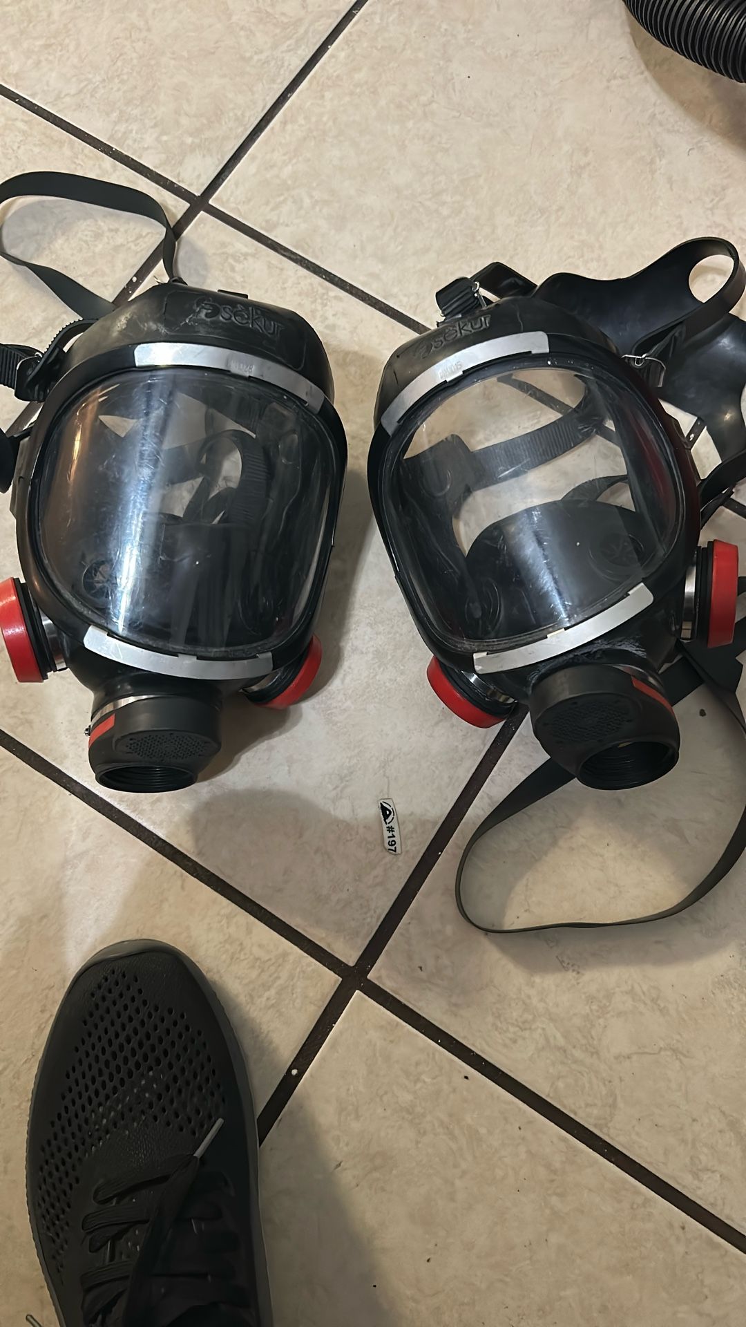Dpi Sekur C607 Sil Full Face Mask