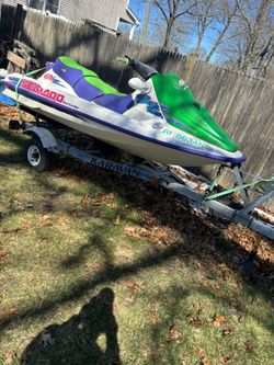 Seadoo Gtx Jet Ski With Trailer