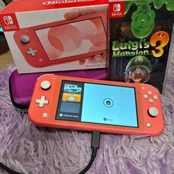 Nintendo switch Lite (Pink)